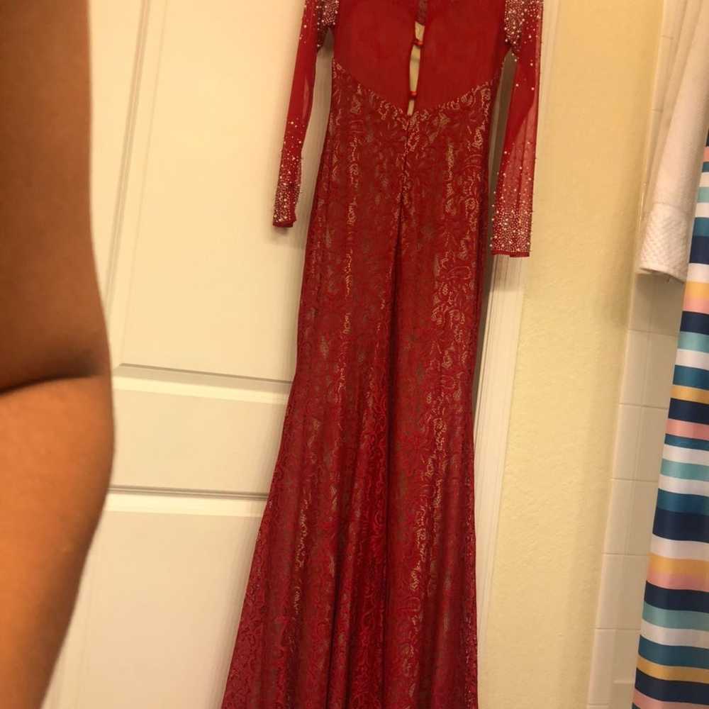 Maxi  Long Red Dress - image 5