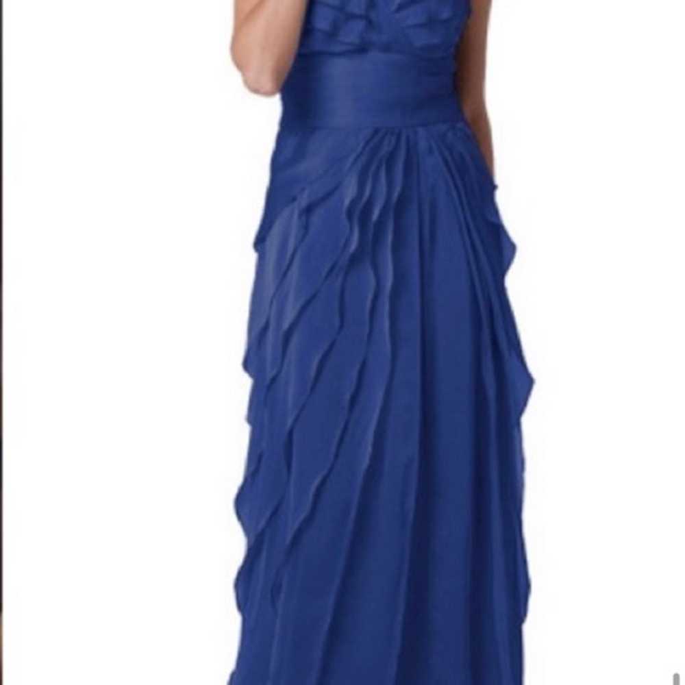 Adrianna papell blue gown size 12 - image 2