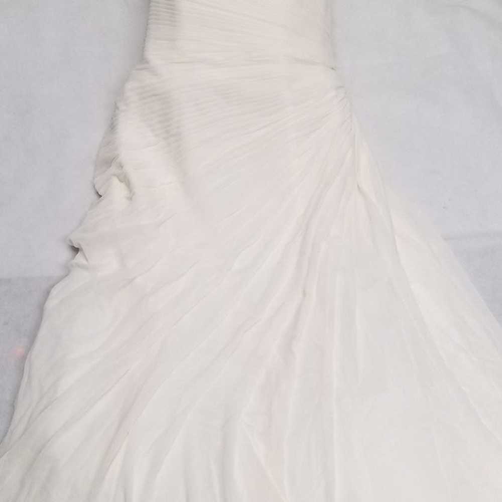 David's Bridal strapless wedding dress 1 - image 1