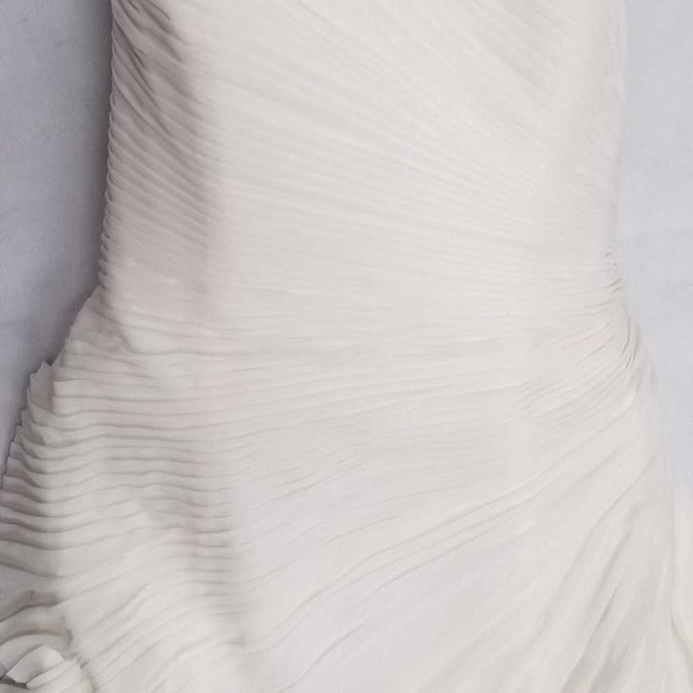 David's Bridal strapless wedding dress 1 - image 9