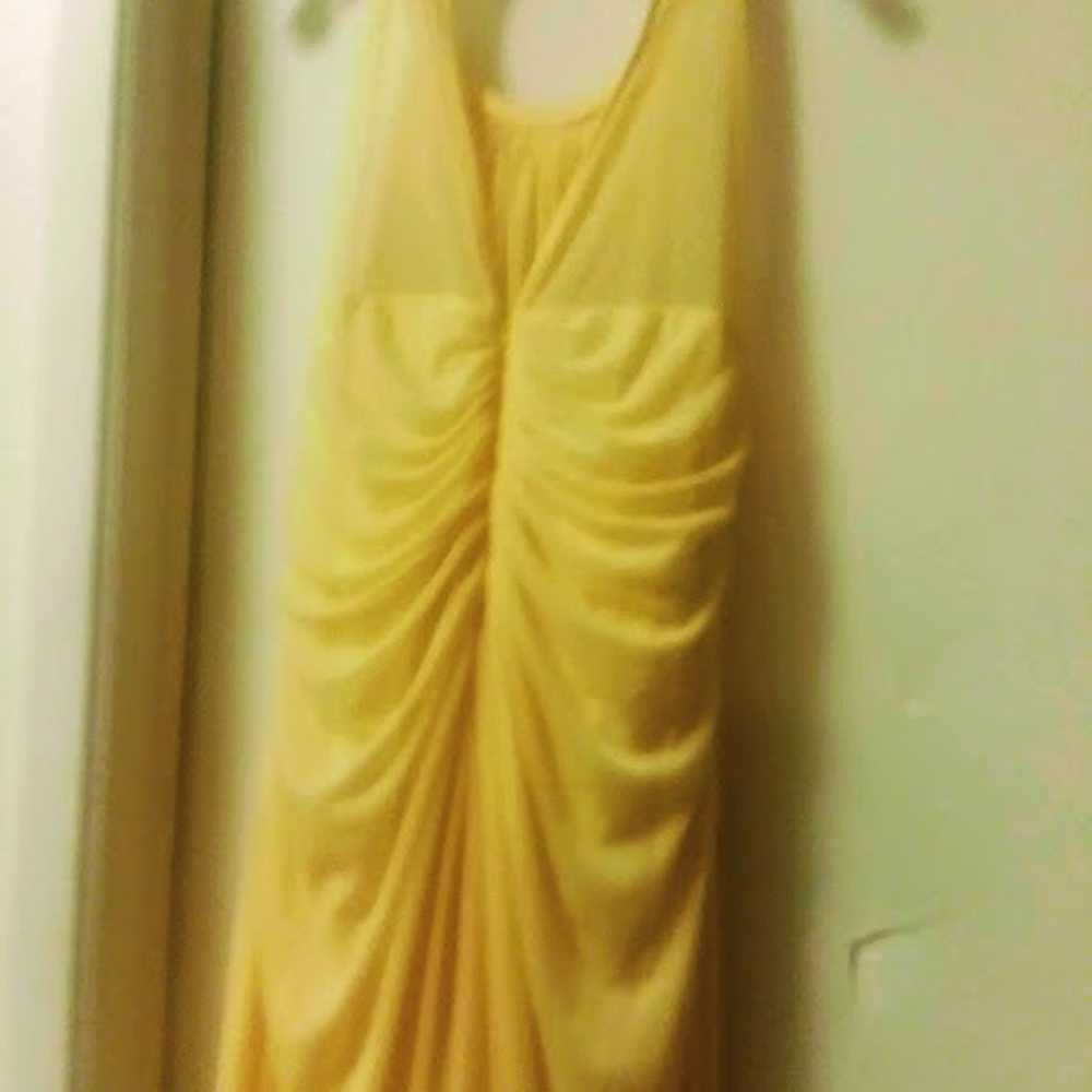 Yellow Formal Dress - image 2