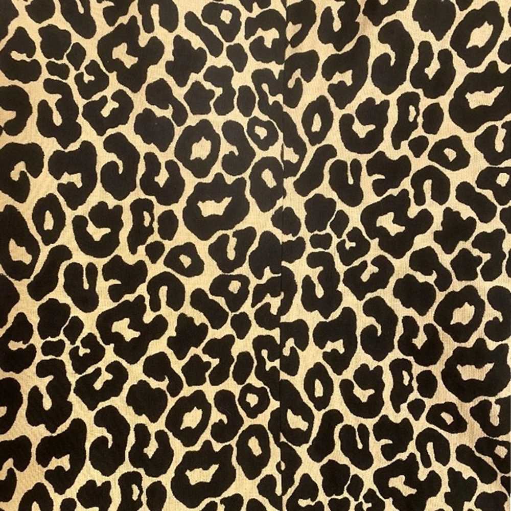 Leopard Print Brielle Sleeveless Shift Dress NWOT - image 9