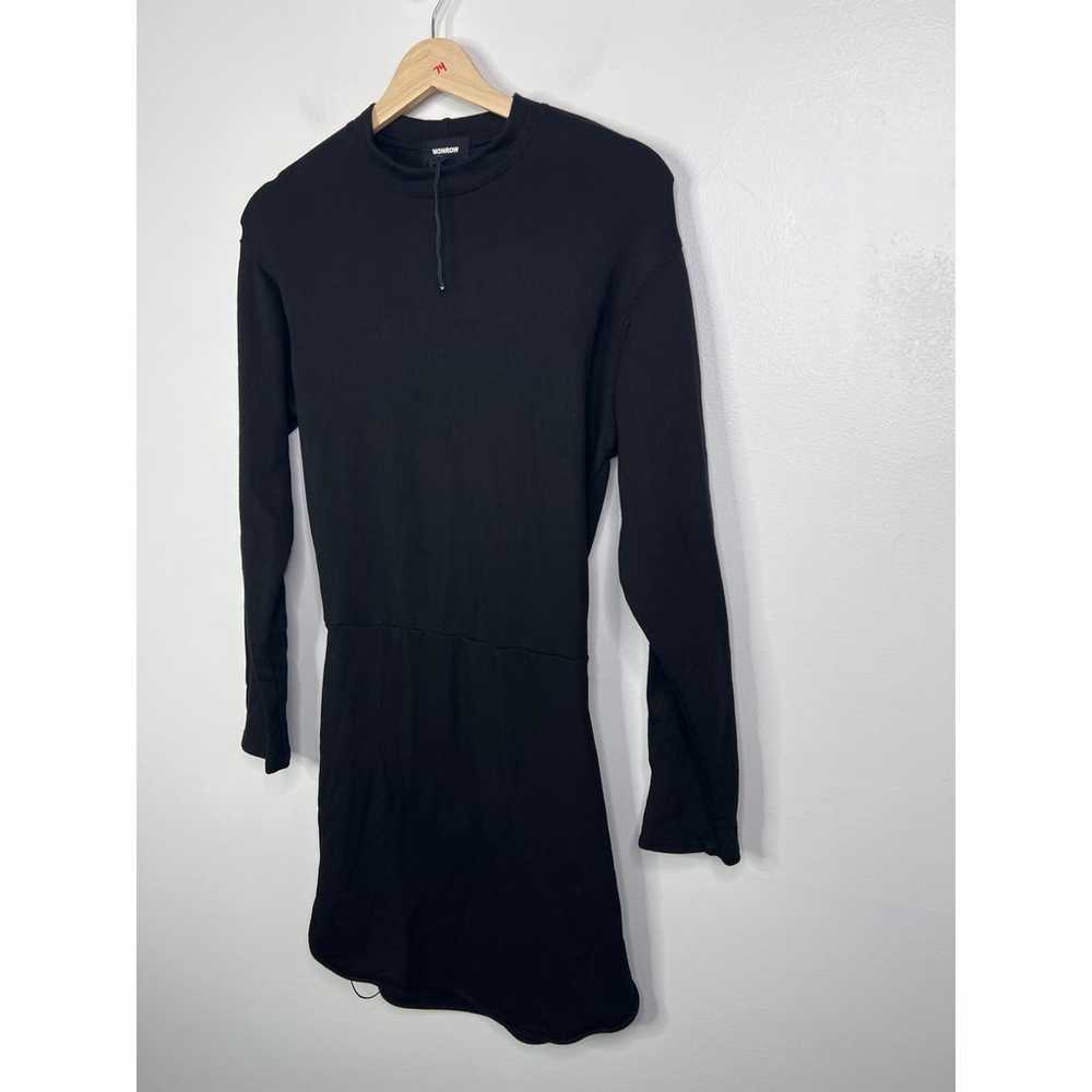 NEW Monrow Super Soft Casual Fleece Black Long Sl… - image 3