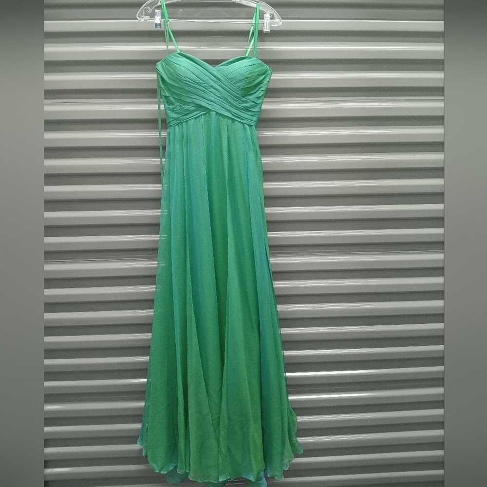 La Femme Chiffon Ombre Evening Dress Size 0 - image 2