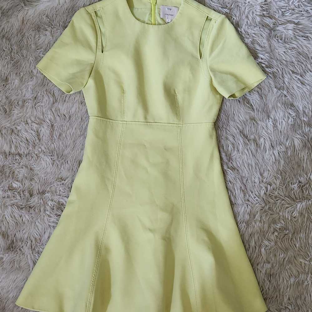 Cinq a Sept Alyssa Dress in Lemongrass - Size 2 - image 3