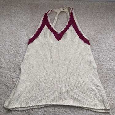 Cream colored knit tank - image 1