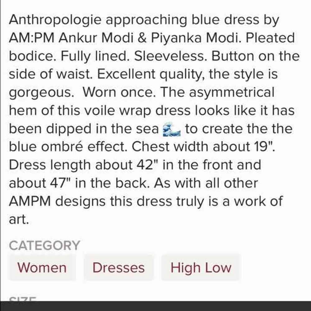 Anthropology Dress - image 4