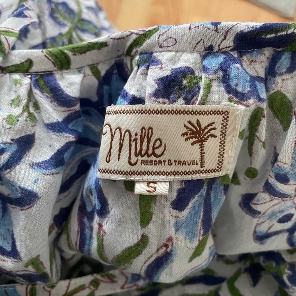 Mille Resort Wear Maui Blue Tiger Lily Flowy Ruff… - image 6