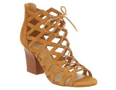 Marc Fisher Cut-out Suede Lace-up Sandals Blair L… - image 1