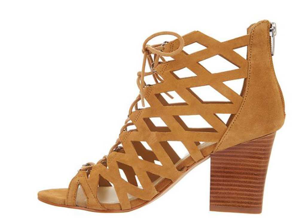 Marc Fisher Cut-out Suede Lace-up Sandals Blair L… - image 3