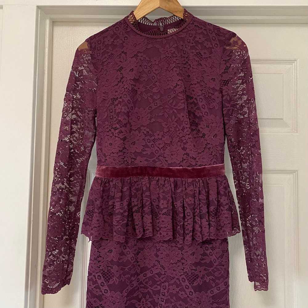 Rachel Parcell Cambridge Long Sleeve Lace Dress - image 2