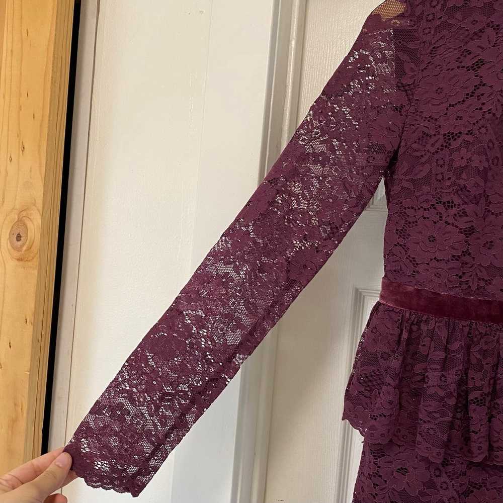 Rachel Parcell Cambridge Long Sleeve Lace Dress - image 4