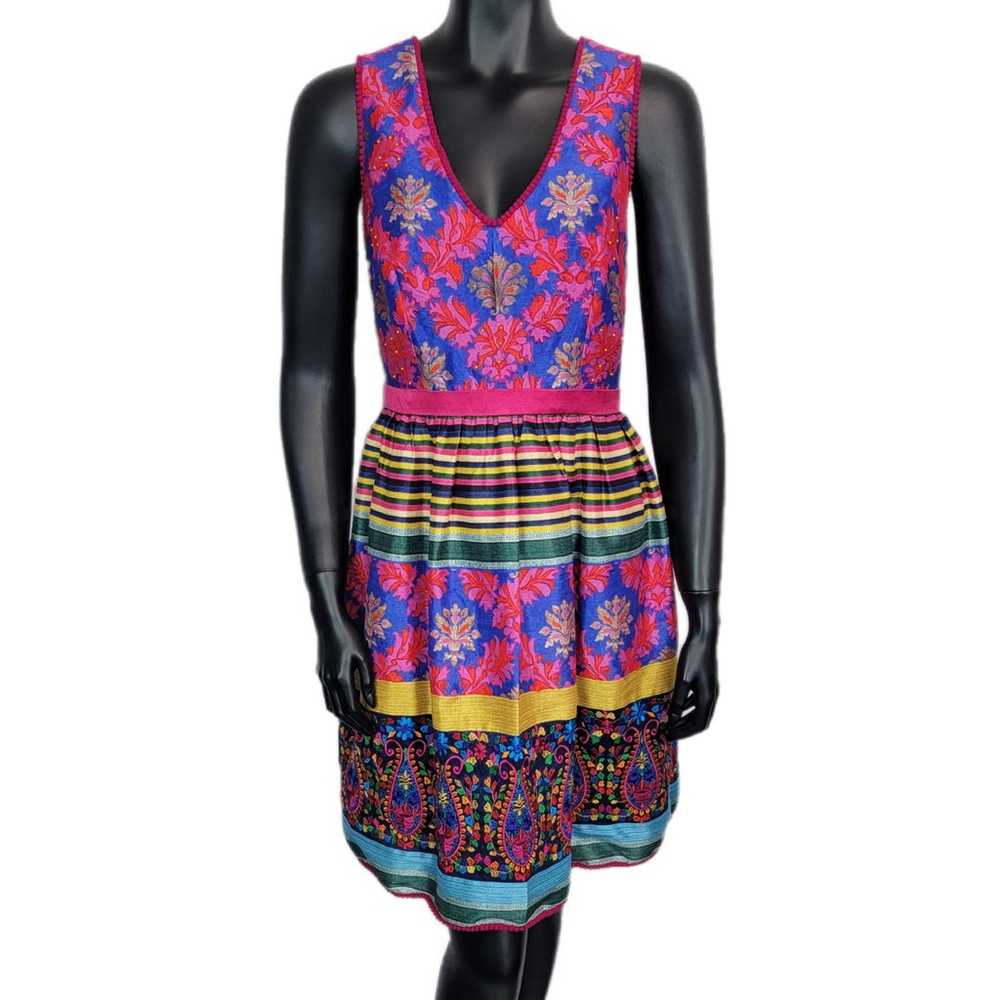 Anthropologie Francesca Tribal Ethnic Dress x Pay… - image 1
