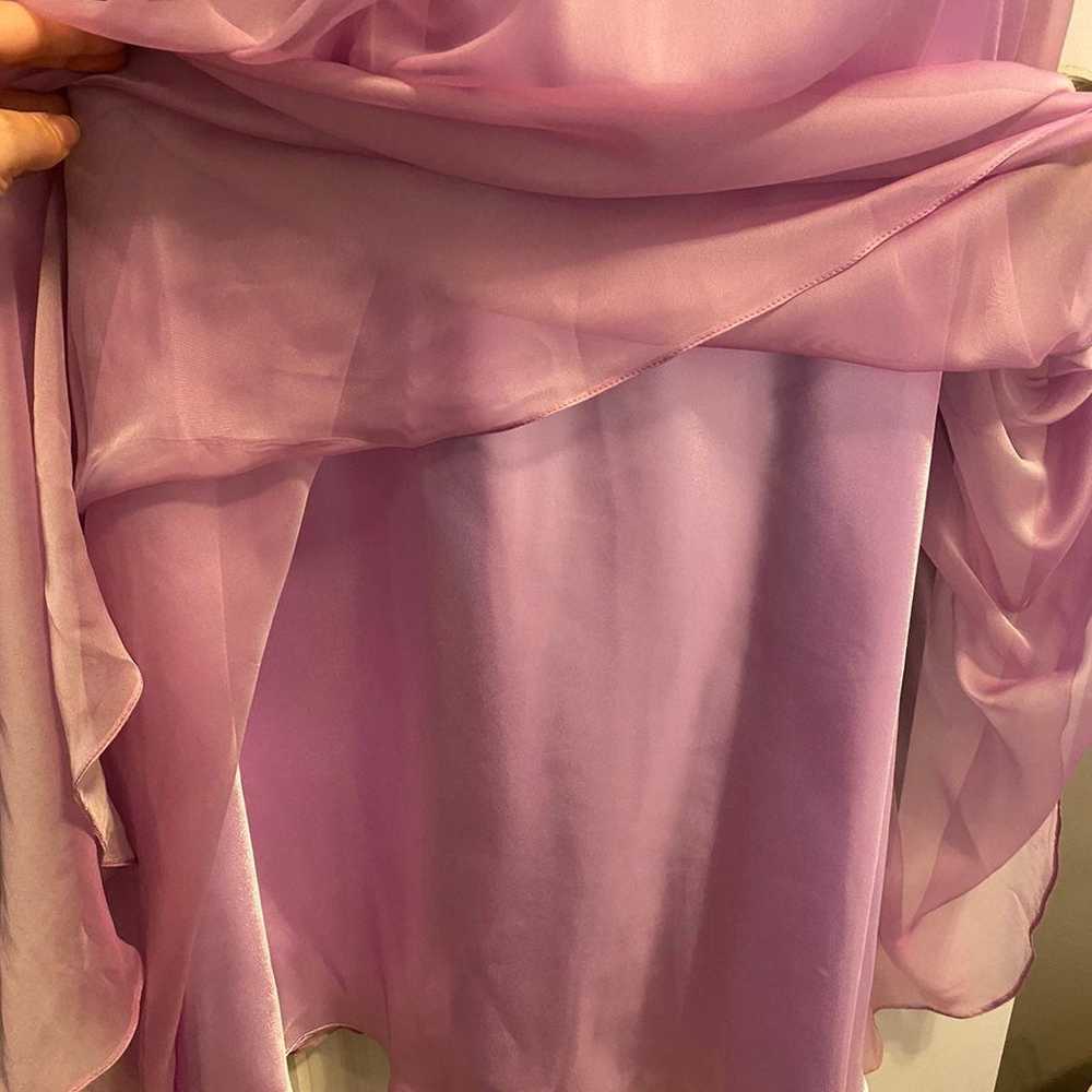 La Femme Strapless Prom Dress size 4 - image 8