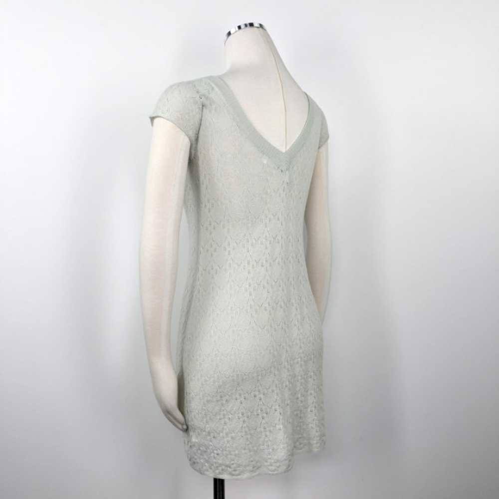 Iisli Cashmere Mint Pointelle Knit Dress - image 5