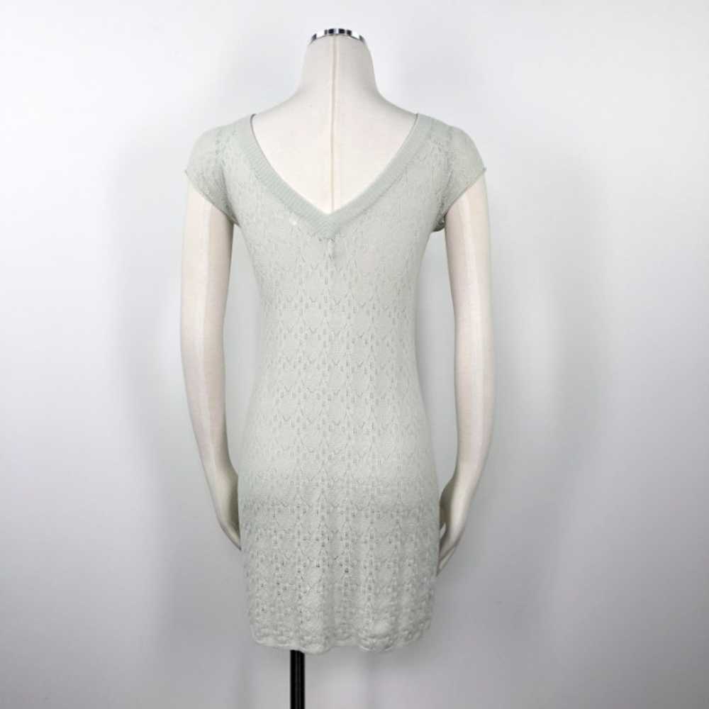 Iisli Cashmere Mint Pointelle Knit Dress - image 6