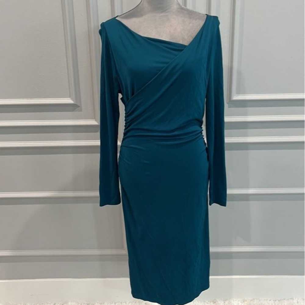 L.K. Bennett “Ariella" Emerald Two Way Dress NWOT - image 3