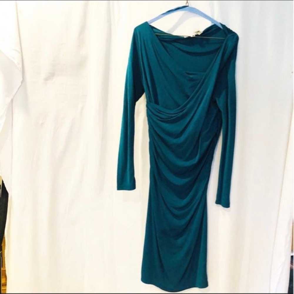 L.K. Bennett “Ariella" Emerald Two Way Dress NWOT - image 5