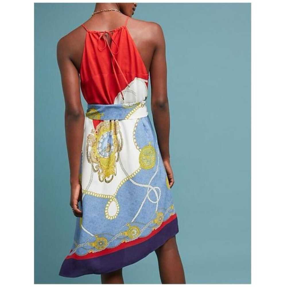 Anthropologie Onsen Scarf-Printed Dress - image 3
