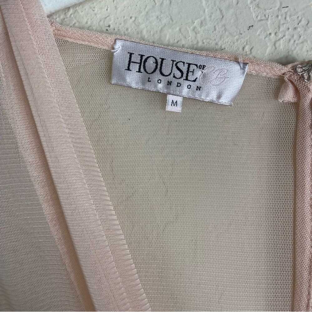 House of CB Lex Mesh Sheer Long Sleeve Maxi Dress… - image 10
