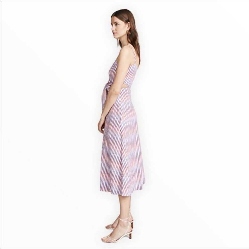 SALONI Lea Cutout B Dress In Optic Stripe - image 4