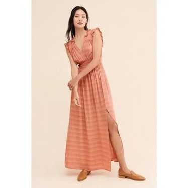 Peach skims maxi dress