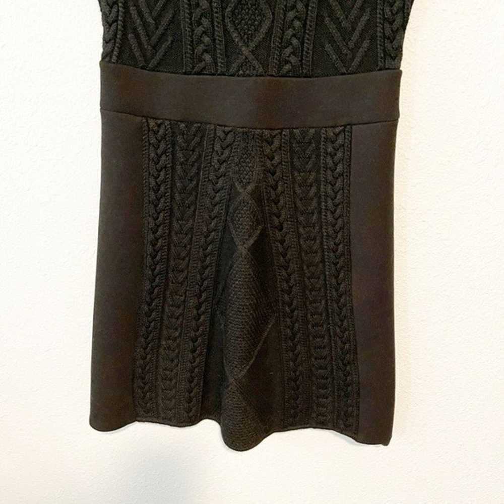 MAJE Rope detail knitted neoprene dress - image 5