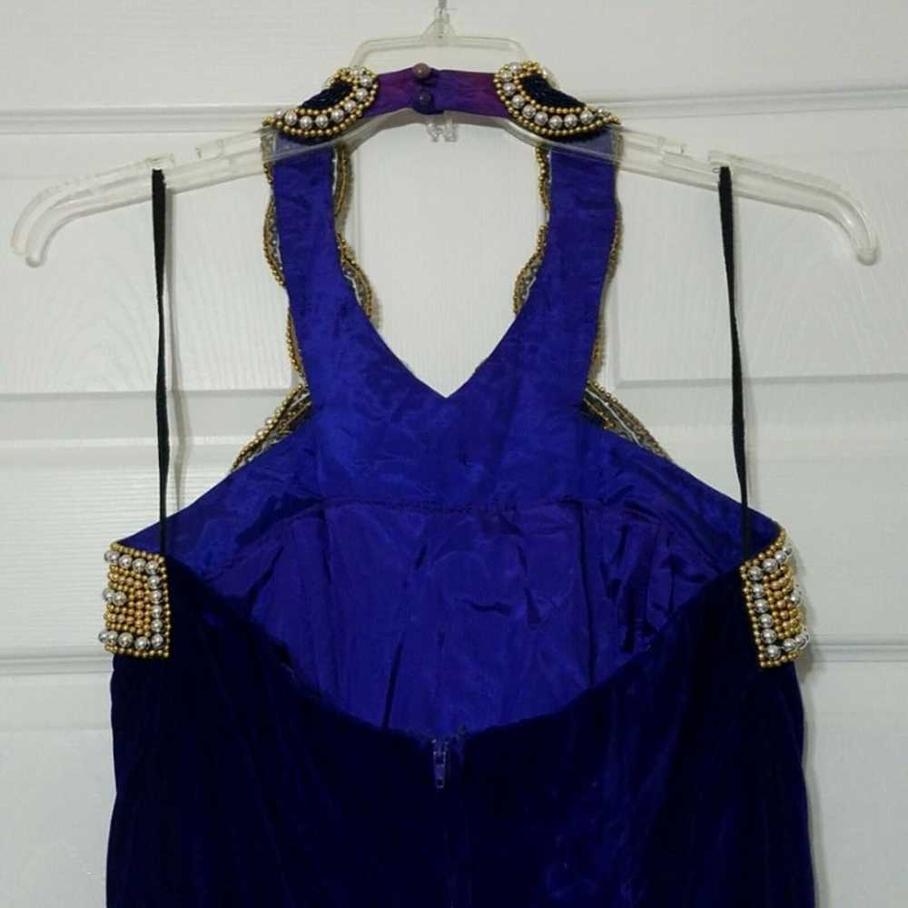 T.N.B. Vintage Formal Velvet Dress 13/14 - image 6