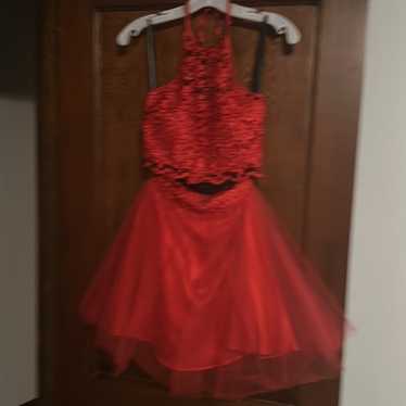 Red homecoming dress - image 1