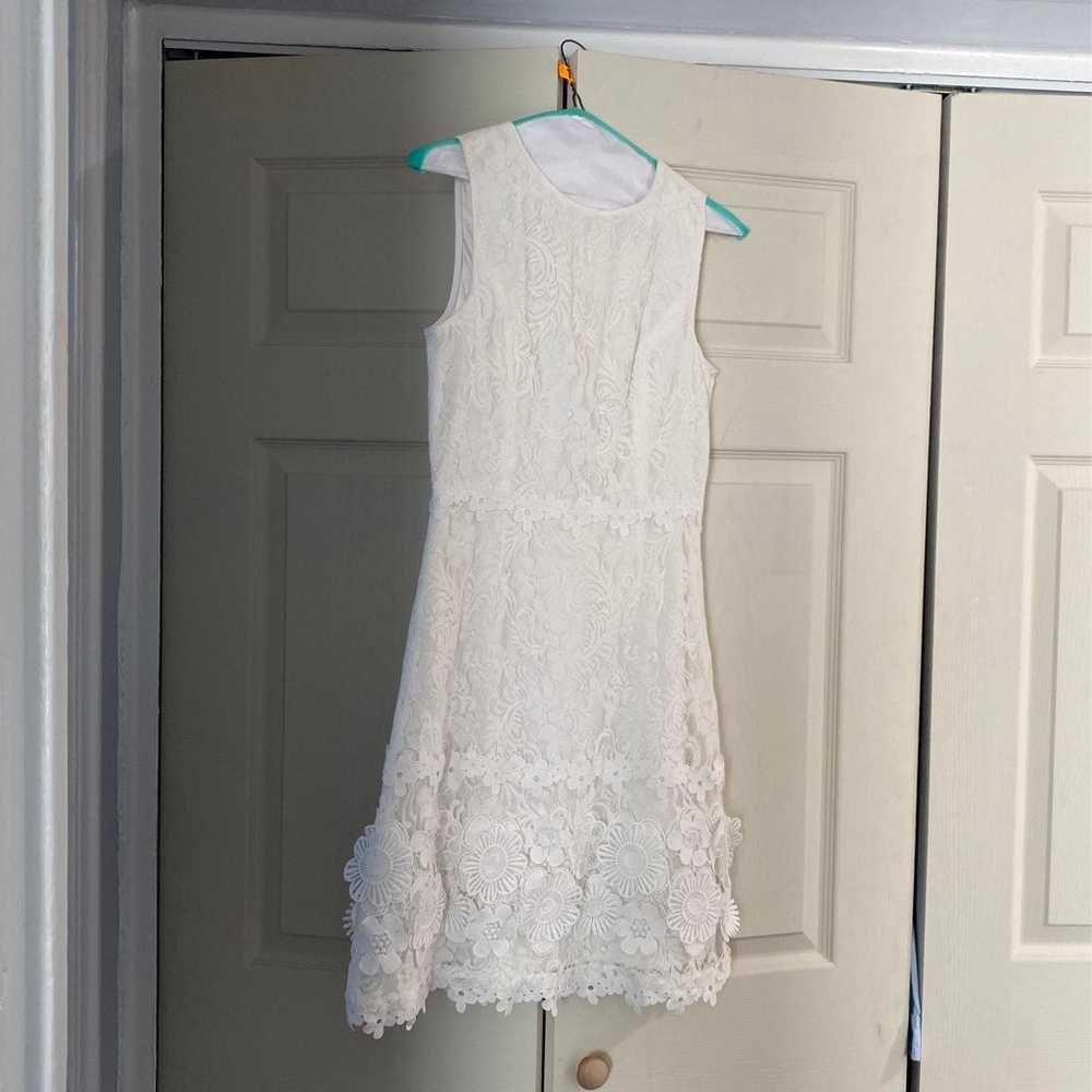 Ivory Lace Dress - BHLDN - image 1