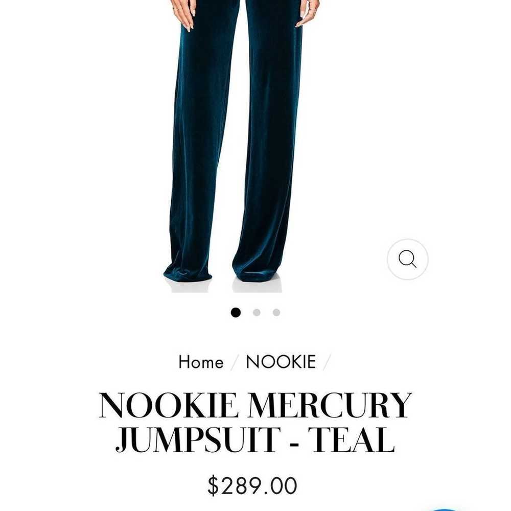 Nookie mercury Teal womens jumpsuit - image 6