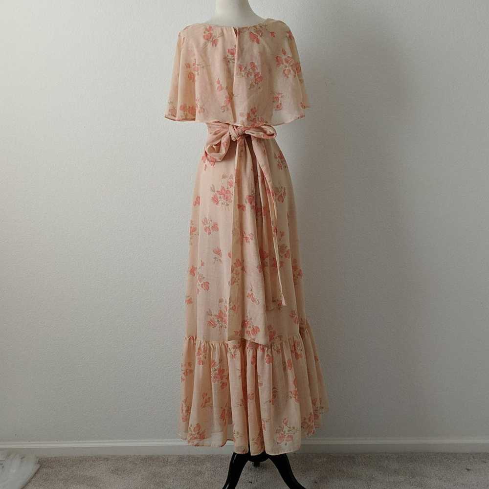 Vintage Prairie Maxi Dress Cottagecore Romantic F… - image 6