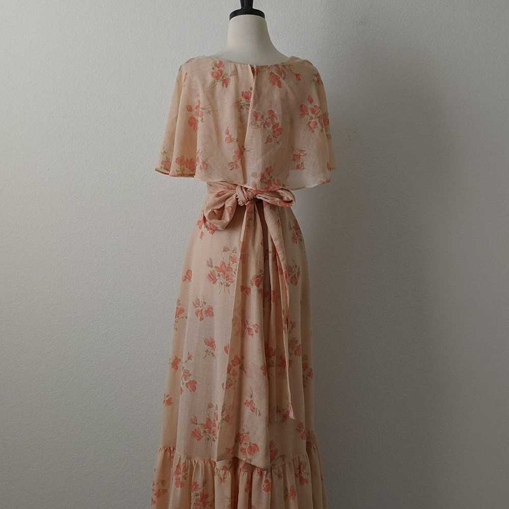 Vintage Prairie Maxi Dress Cottagecore Romantic F… - image 7