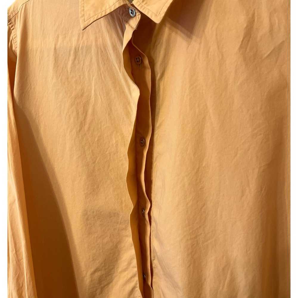Marques Almeida Asymmetric Shirt Dress Peach Size… - image 7