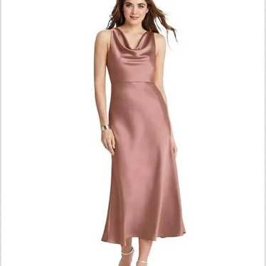 Esme Charmeuse Midi Dress LOVELY- size 0