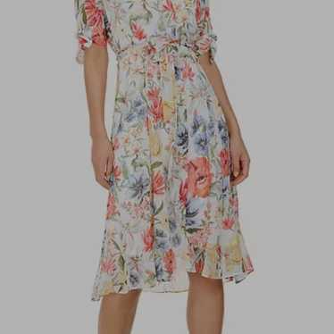 Calvin Klein floral midi dresses