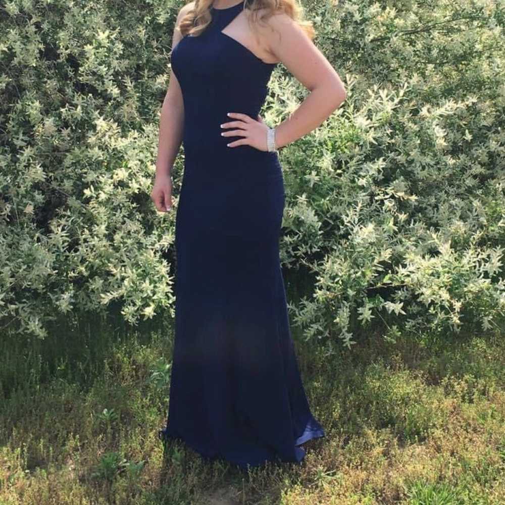 Jovani Navy blue prom/formal gown - image 2