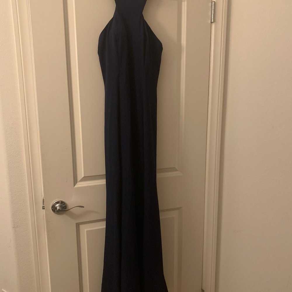Jovani Navy blue prom/formal gown - image 3