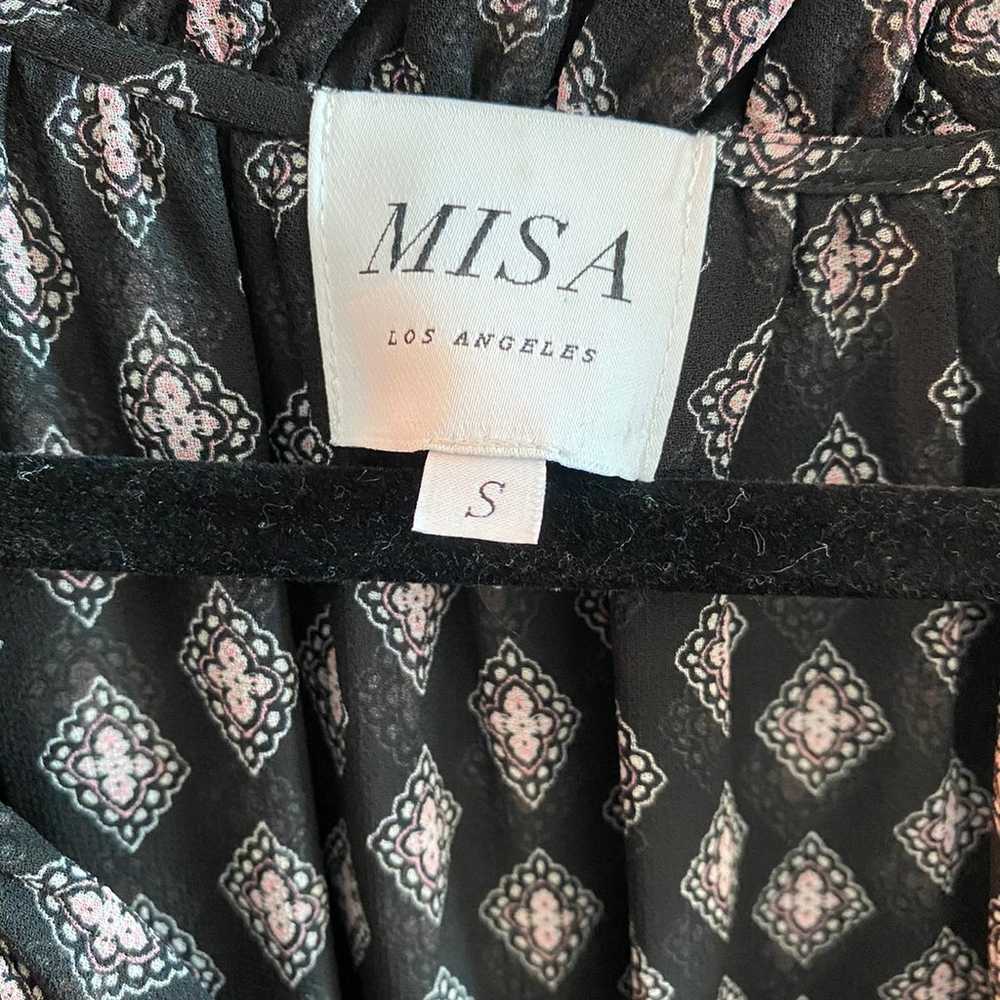 Misa Los Angeles Cerise Dress - image 6