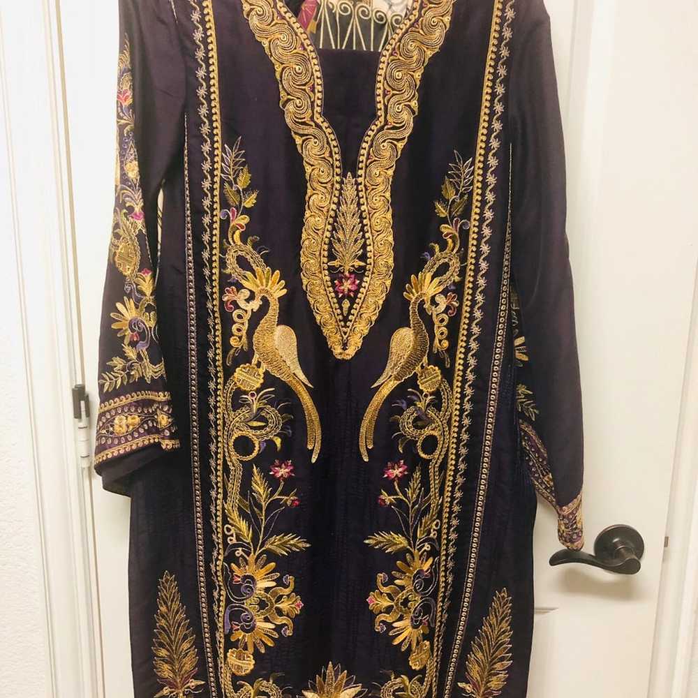 Elan luxury silk dress - image 2