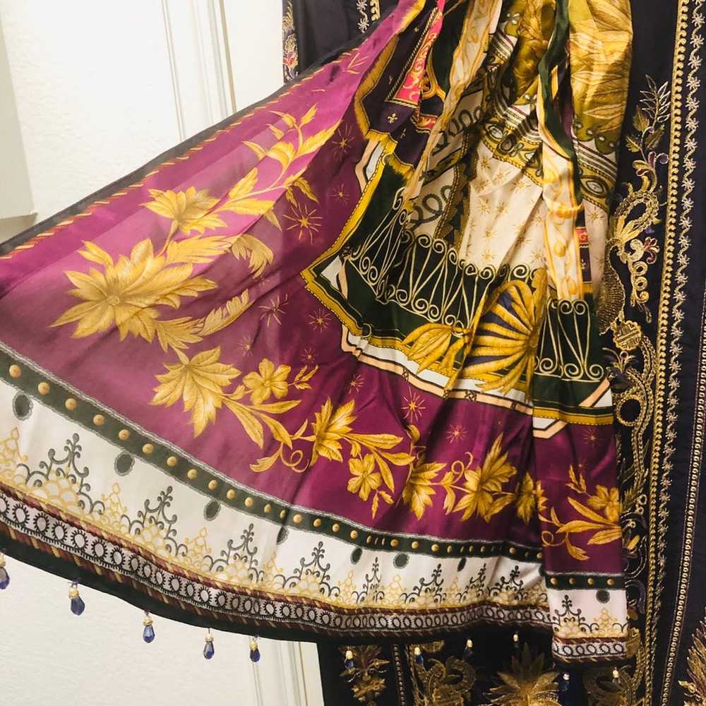 Elan luxury silk dress - image 4