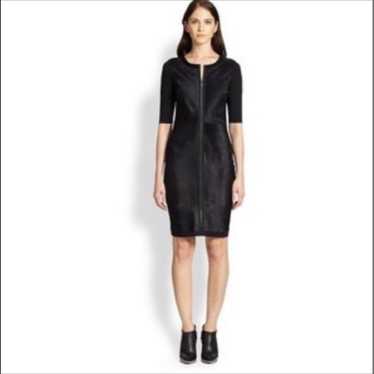 Eli tahari calf hair Dress