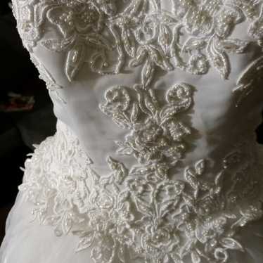 Custom hand beaded wedding dresses - image 1