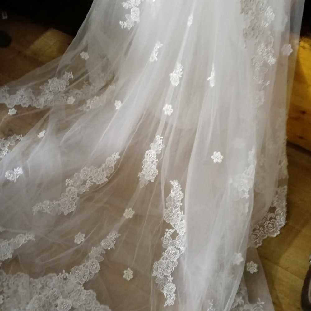 Custom hand beaded wedding dresses - image 7