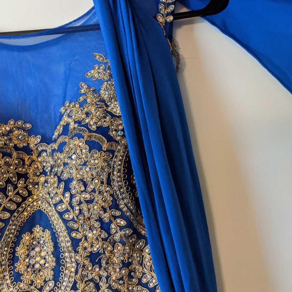 Royal Blue Evening Gown - image 2