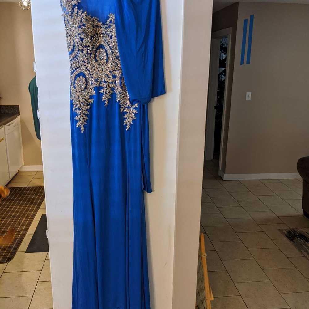 Royal Blue Evening Gown - image 3