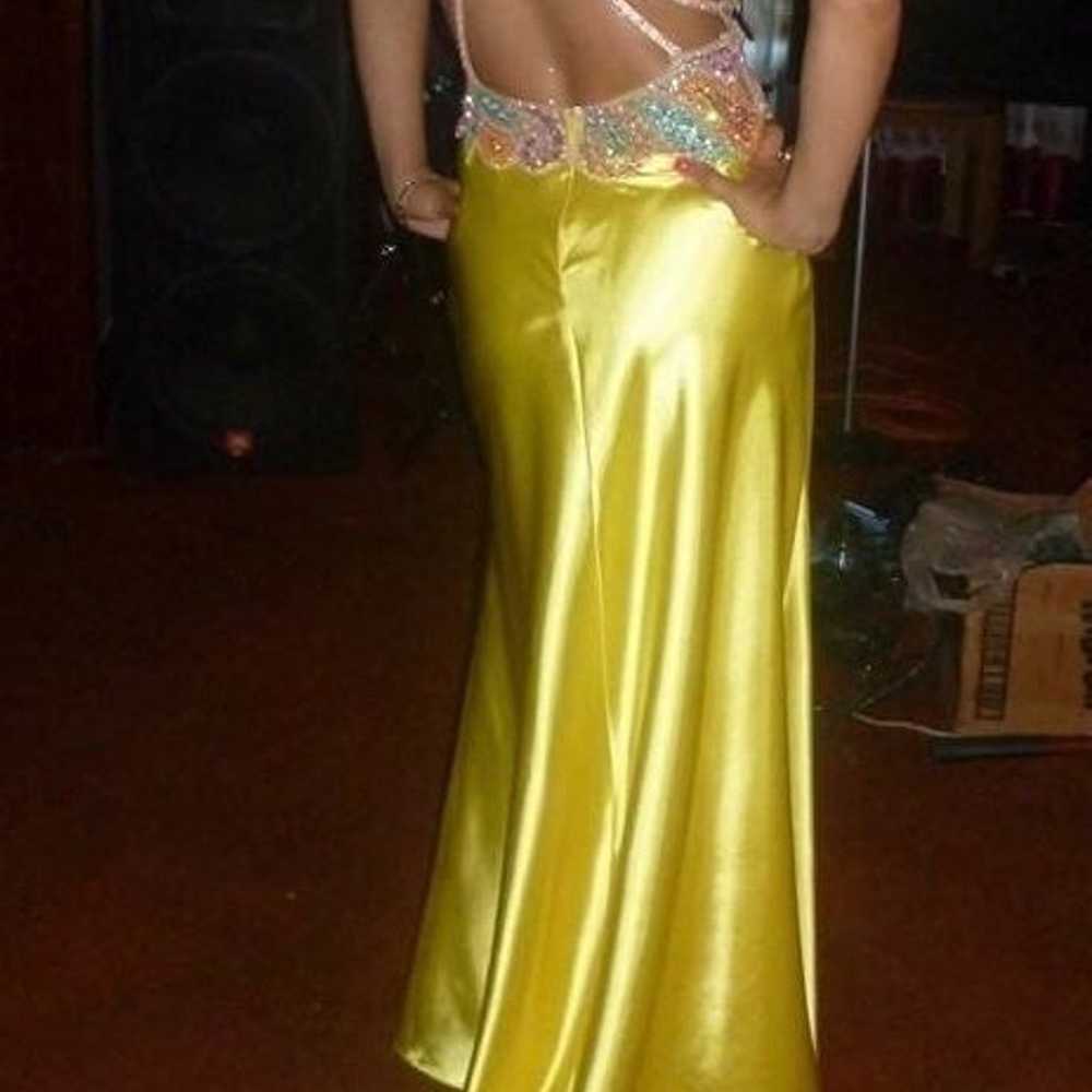 Yellow dress - image 5