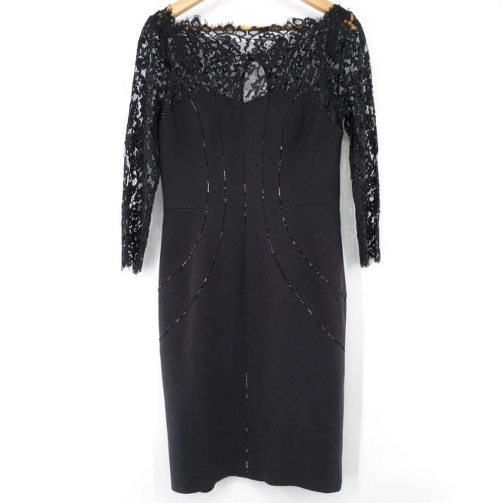 Aidan Mattox Elegant Lace Evening Dress - image 1