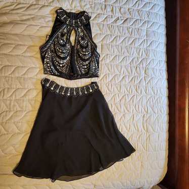 Shail K short black dress 2 piece - image 1