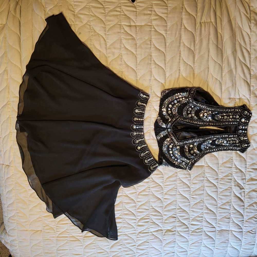 Shail K short black dress 2 piece - image 2